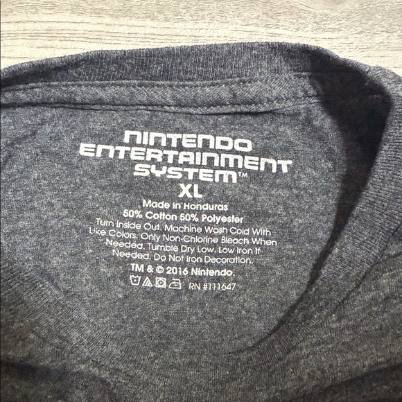 Nintendo Gray Classically Trained Tee - Picture 2 of 2